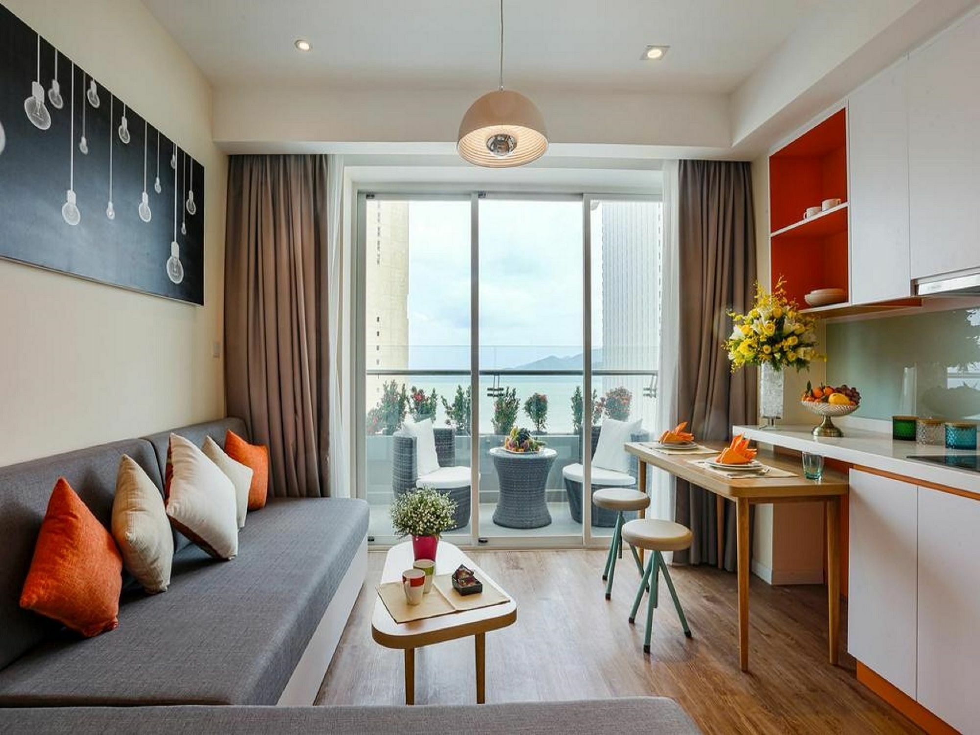 Atlantica Balcony Ocean View Serviced Apartment Nha Trang Zewnętrze zdjęcie
